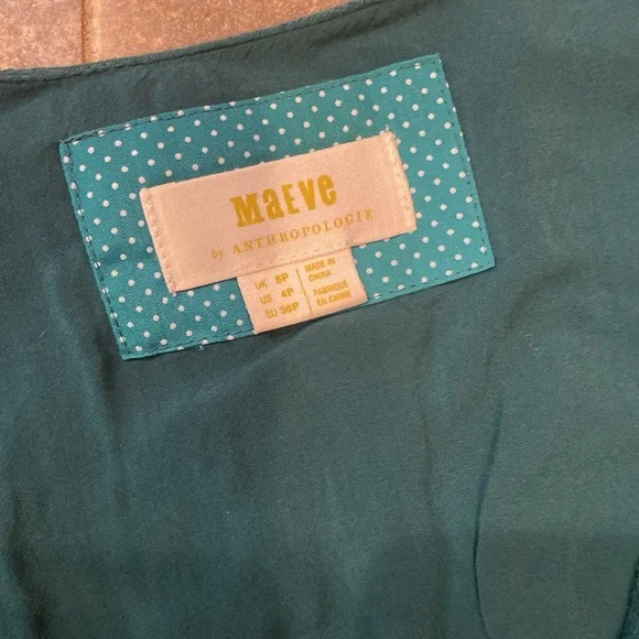 Anthropology dress size 4. By Maeve - Picture 2 of 5